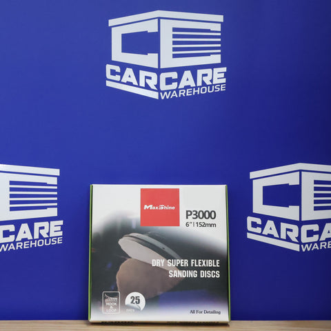 SANDING DISC 3000 GRIT 6" (25)