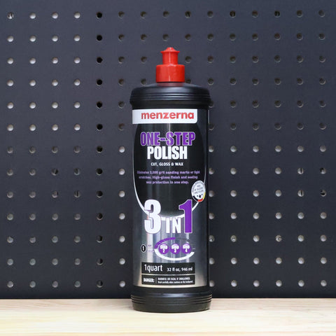MENZERNA 3IN1 CUT,GLOSS,WAX 8 OZ.