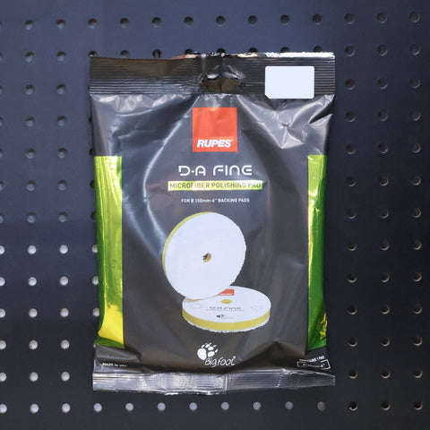 Rupes 9.MF160M Dual Action Fine Microfiber Pad - Yellow