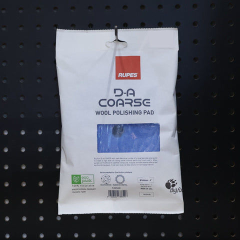 D-A COARSE Wool Polishing Pad 5" NEW VERSION