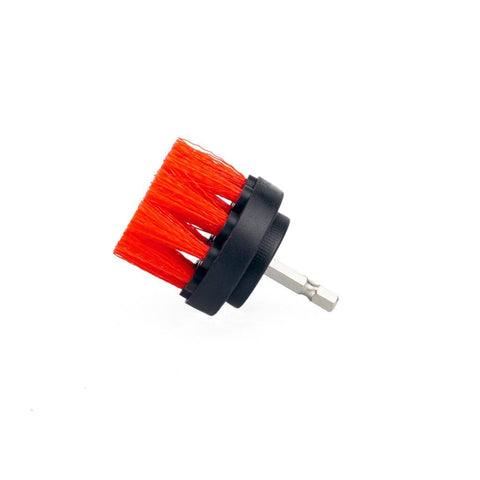 DRILL BRUSH, 2" RED MAXSHINE