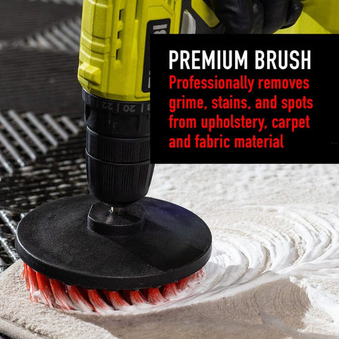 Maxshine M8 Drill Carpet Detailing Brush [3 Piece Set (2" 4" 5")]