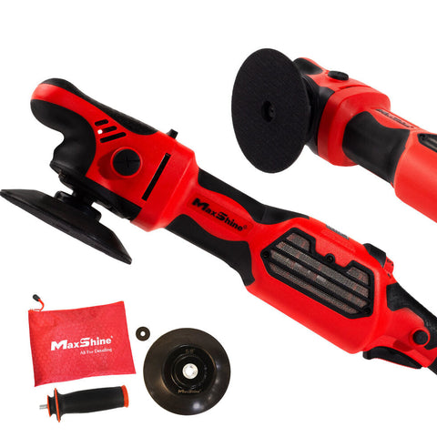 MB1200 Pro Brushless Rotary Polisher | 1200W Motor, 5”/6” Plate, 6-Speed, 5/8” Thread