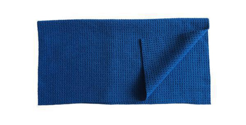 WAFFLE WEAVE GLASS TOWEL 16X24
