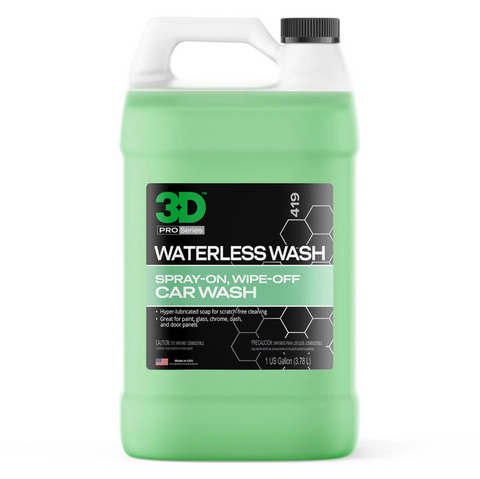 3D WATERLESS CAR WASH 1 GALLON