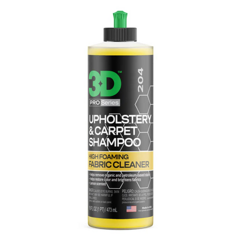 3D Upholstery & Carpet Shampoo 16oz