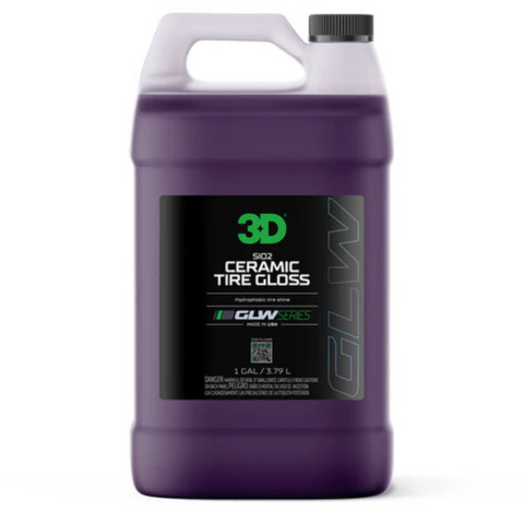 3D GLW Series SiO2 Ceramic Tire Gloss 1 Gallon