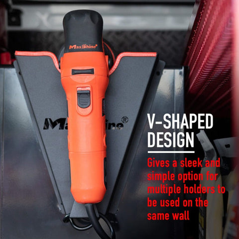 POLISHER HOLDER, V STYLE