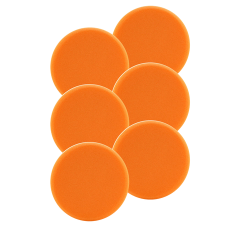 Uro-Tec™ Orange Medium Cut/Heavy Polishing Foam Pad (6 PACK) #180CR
