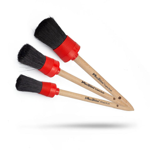 BRUSH, MAXSHINE DETAIL 3 PACK