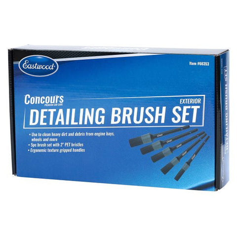 Eastwood Concours Exterior Detailing Brush Set (66353)