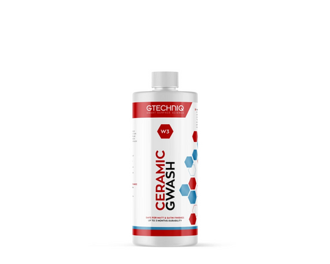 GTechniq W3 Ceramic GWash Shampoo (500mL)